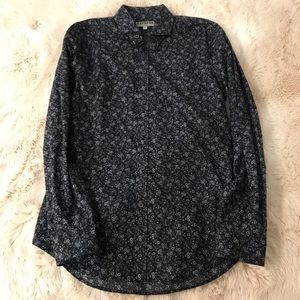Express Floral Button Down